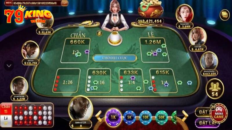 Xóc đĩa 79KING cung cấp 2 hình thức cá cược đa dạng